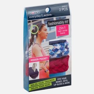 NWT Scünci 2in1 Hair+Wrist Band Set of 2 Bands!
